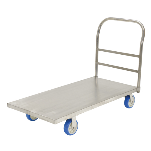Platform Truck, 48" L x 24" W, 2000 lbs. Capacity, Polyurethane Casters Brunswick Fyr & Safety
