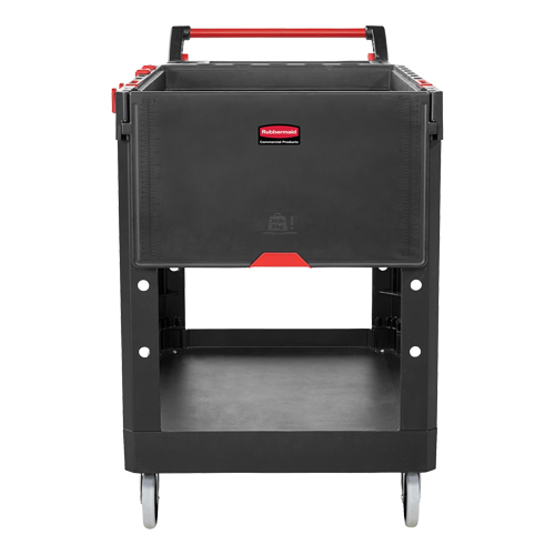 Heavy-Duty Adaptable Utility Cart, 2 Tiers, 25-1/5" x 36" x 51-1/2", 500 lbs. Capacity Brunswick Fyr & Safety