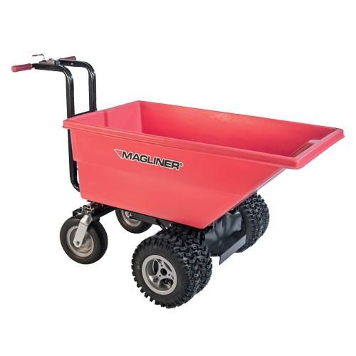 Motorized Tilt Truck, 6 pi³ Capacity, 40" H x 33-1/2" W x 56" D Brunswick Fyr & Safety