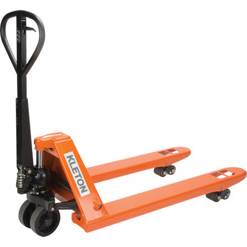 Super Heavy-Duty Manual Pallet Truck, Steel, 48" L x 27" W, 11000 lbs. Capacity Brunswick Fyr & Safety
