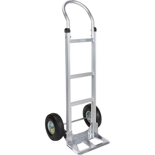 Knocked Down Hand Truck, Continuous Handle, Aluminum, 49-5/8" Height, 500 lbs. Capacity Brunswick Fyr & Safety