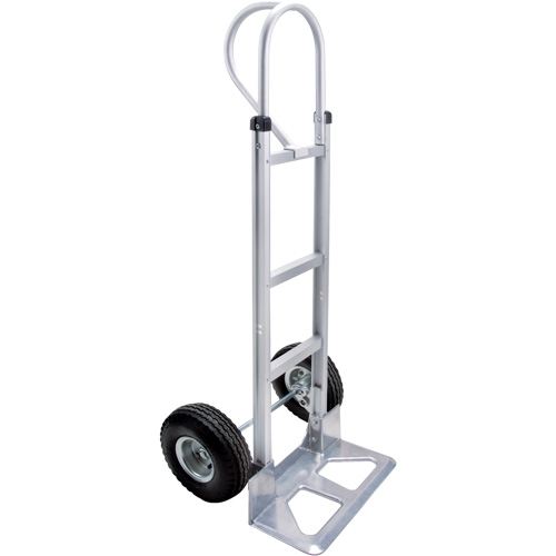 Knocked Down Hand Truck, P-Handle Handle, Aluminum, 52-1/8" Height, 500 lbs. Capacity Brunswick Fyr & Safety