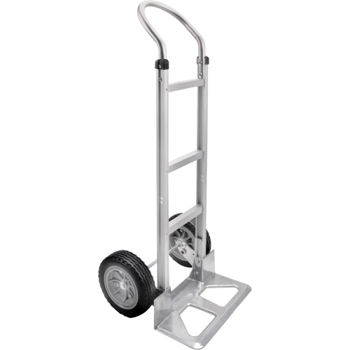 Knocked Down Hand Truck, Continuous Handle, Aluminum, 49-5/8" Height, 500 lbs. Capacity Brunswick Fyr & Safety