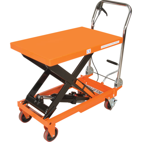 Hydraulic Scissor Lift Table, 32" L x 19-3/4" W, Steel, 1100 lbs. Capacity Brunswick Fyr & Safety