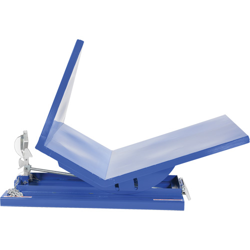 Open Sided Hopper, Steel, 1 cu.yd., Blue Brunswick Fyr & Safety