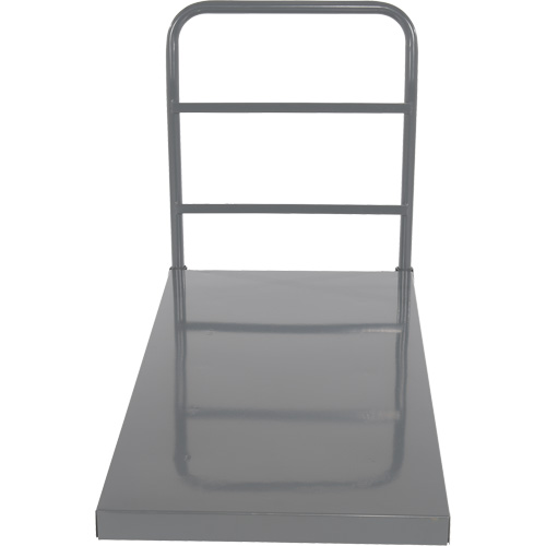 Chariot &agrave; plateforme, 48" lo x 24" la x Capacit&eacute; 2000 lb, Roues en Caoutchouc Brunswick Fyr & Safety