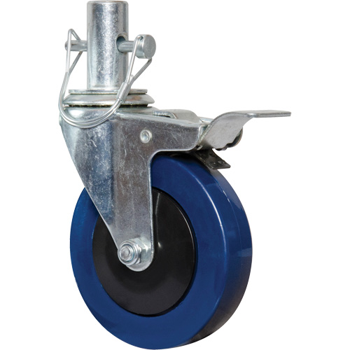 Mini roulette de 4" avec goupille verrouillable Brunswick Fyr & Safety