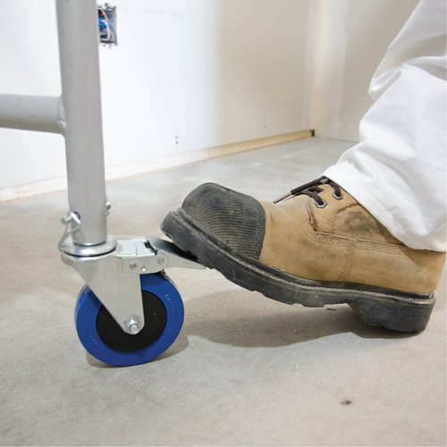 Mini roulette de 4" avec goupille verrouillable Brunswick Fyr & Safety