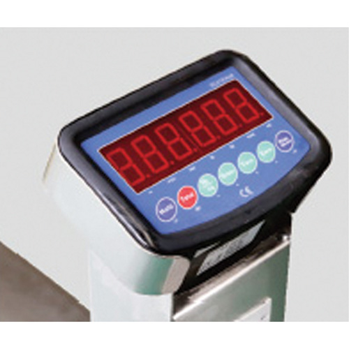 Eco Weigh-Scale Pallet Truck, 48" L x 27" W, 4400 lbs. Cap. Brunswick Fyr & Safety