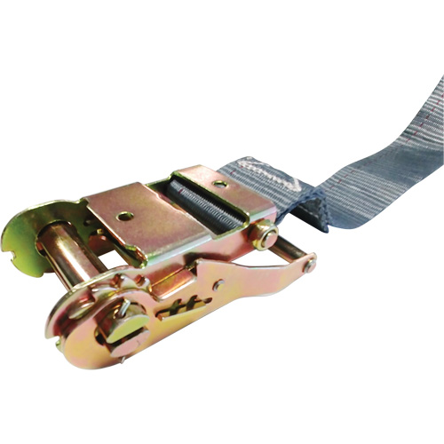 Tendeur d'arrimage &agrave; cliquet, Syst&egrave;me E-Track, 2" , 16' , Charge d'utilisation max. 1333 lb (605 kg) Brunswick Fyr & Safety