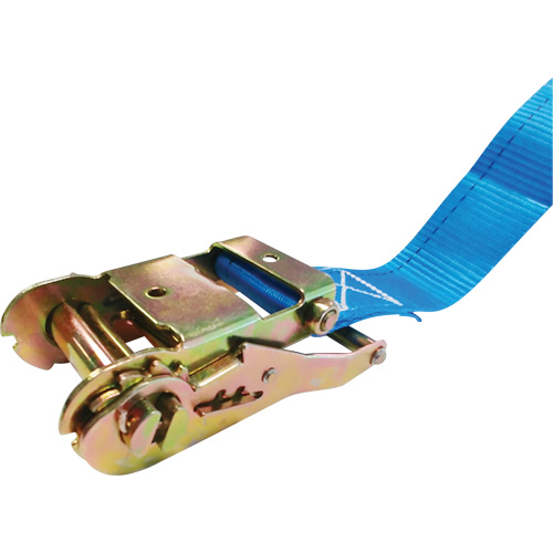 Tendeur d'arrimage &agrave; cliquet, Syst&egrave;me E-Track, 2" , 20' , Charge d'utilisation max. 1333 lb (605 kg) Brunswick Fyr & Safety