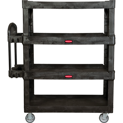 Chariot utilitaire robuste et ergonomique, 4 tiers, 24-1/4" x 62-2/5" x 54-1/10", Capacit&eacute; 700 lb Brunswick Fyr & Safety
