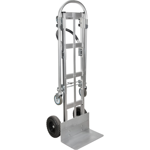 Convertible Hand Truck, Aluminum, 800 lbs. Capacity Brunswick Fyr & Safety