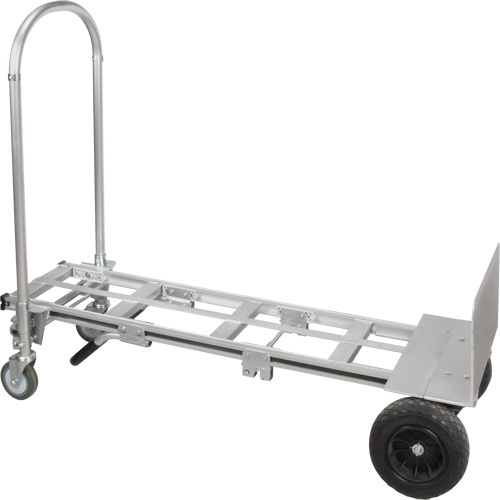 Convertible Hand Truck, Aluminum, 800 lbs. Capacity Brunswick Fyr & Safety