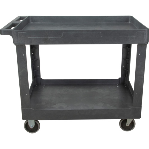 Chariot utilitaire pour l'entretien, 2 tiers, 24-5/8" x 32-1/2" x 40", Capacit&eacute; 550 lb Brunswick Fyr & Safety