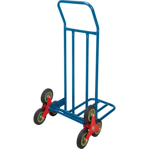 Stair Climbing Hand Truck, Steel Frame, 23-3/4" W x 45-5/8" H, 300 lbs. Capacity Brunswick Fyr & Safety