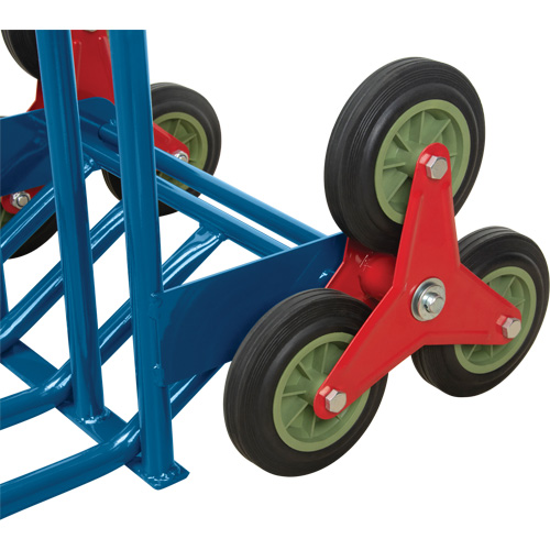 Stair Climbing Hand Truck, Steel Frame, 23-3/4" W x 45-5/8" H, 300 lbs. Capacity Brunswick Fyr & Safety