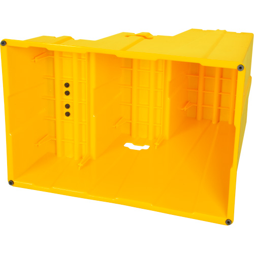 Escabeau industriel, 3 marches, 34-13/16" x 22-7/16" x Hauteur 28-1/2" Brunswick Fyr & Safety