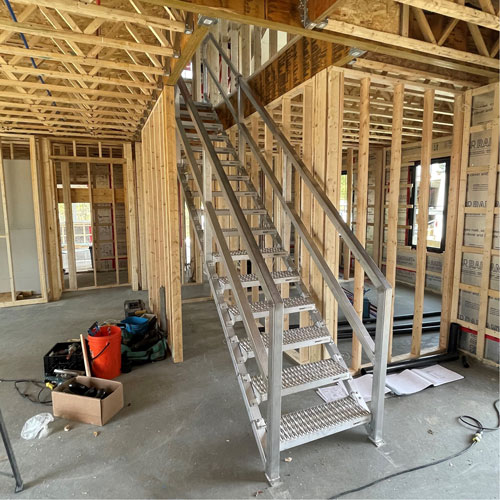 3-5 Step Telescopic Aluminum Smart Stairs Brunswick Fyr & Safety