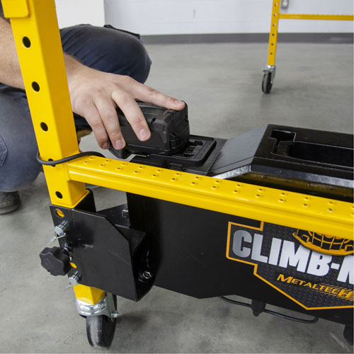 Syst&egrave;me de motorisation pour &eacute;chafaudage Climb-N-Go Brunswick Fyr & Safety