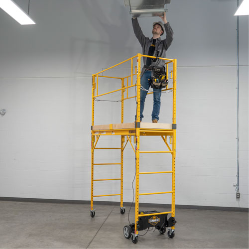 Syst&egrave;me de motorisation pour &eacute;chafaudage Climb-N-Go Brunswick Fyr & Safety