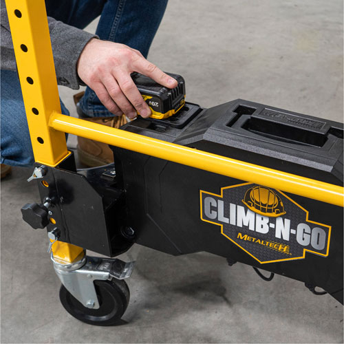Syst&egrave;me de motorisation pour &eacute;chafaudage Climb-N-Go Brunswick Fyr & Safety