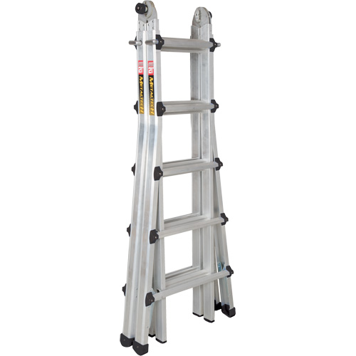 &eacute;chelle t&eacute;lescopique multifonction, Aluminium, 300 lb, CSA calibre 1A Brunswick Fyr & Safety