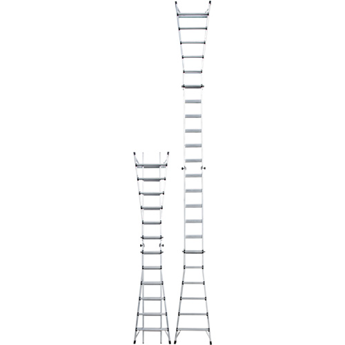 &eacute;chelle t&eacute;lescopique multifonction, Aluminium, 300 lb Brunswick Fyr & Safety