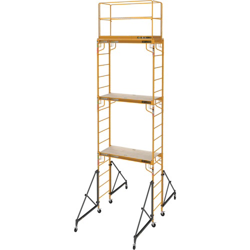 Trousse compl&egrave;te de tour d'&eacute;chafaudage pour cloison s&egrave;che de 18', 122" p x 236" h Brunswick Fyr & Safety