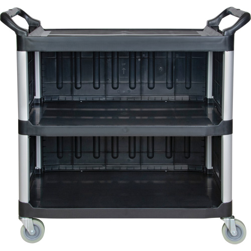Chariot utilitaire, 3 tiers, 19-3/4" x 37-1/2" x 40-1/4", Capacit&eacute; 250 lb Brunswick Fyr & Safety