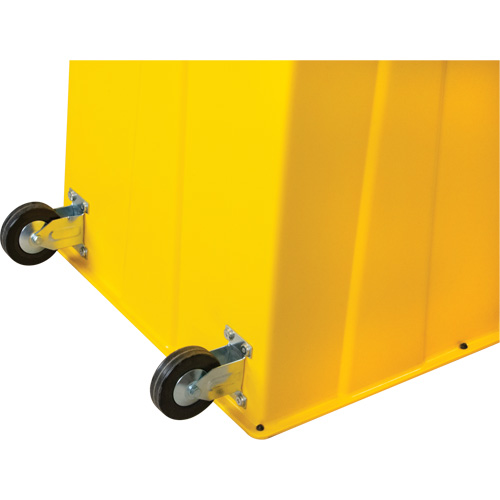 Escabeau industriel, 4 marches, 44" x 22-1/4" x Hauteur 65-1/8" Brunswick Fyr & Safety