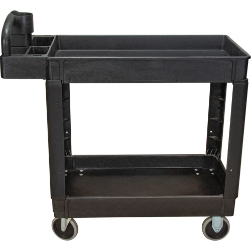 Utility Cart, 2 Tiers, 17-1/8" x 33-1/2" x 37-5/8", 550 lbs. Capacity Brunswick Fyr & Safety