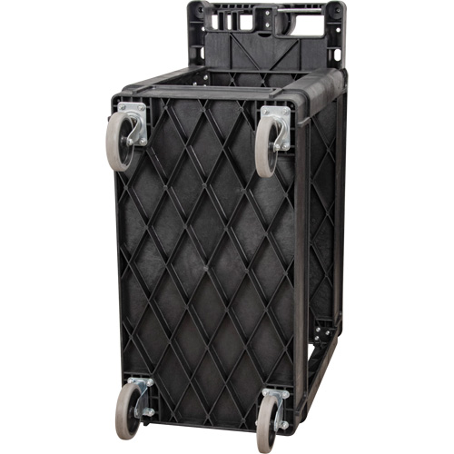 Utility Cart, 2 Tiers, 17-1/8" x 33-1/2" x 37-5/8", 550 lbs. Capacity Brunswick Fyr & Safety