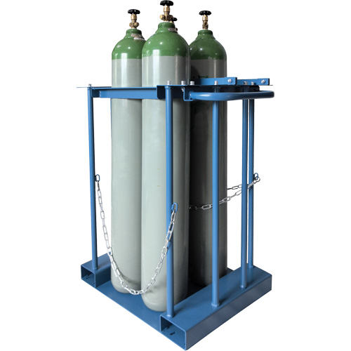 Support de rangement pour 4 cylindres pour chariot &eacute;l&eacute;vateur Brunswick Fyr & Safety