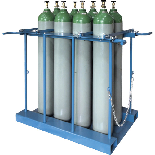 8-Cylinder Forklift Cylinder Storage Caddy Brunswick Fyr & Safety