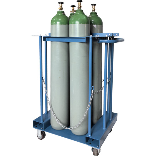 Support de rangement pour 4 cylindres pour chariot &eacute;l&eacute;vateur Brunswick Fyr & Safety