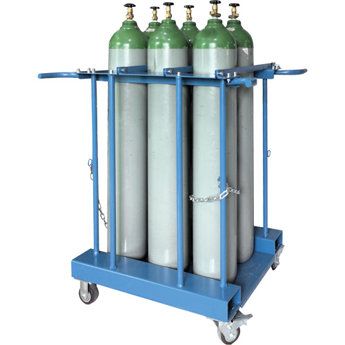 6-Cylinder Forklift Cylinder Storage Caddy Brunswick Fyr & Safety