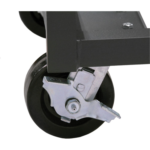 Chariot &agrave; cadre en A robuste &agrave; un c&ocirc;t&eacute; avec 6 plateaux, 38" x 25" x 63", Capacit&eacute; 2500 lb Brunswick Fyr & Safety