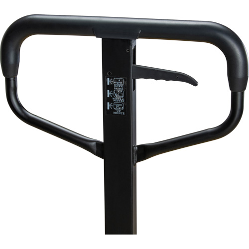 Transpalette &agrave; roues en acier, Acier, 48" lo x 27" la, Capacit&eacute; 5500 lb Brunswick Fyr & Safety