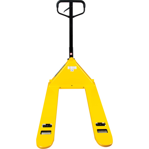 Transpalette &agrave; roues en acier, Acier, 48" lo x 27" la, Capacit&eacute; 5500 lb Brunswick Fyr & Safety