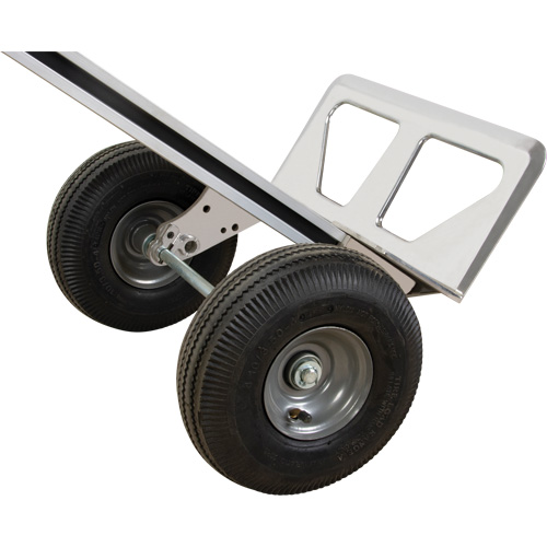 3-in-1 Convertible Hand Truck, Aluminum, 600 lbs. Capacity Brunswick Fyr & Safety