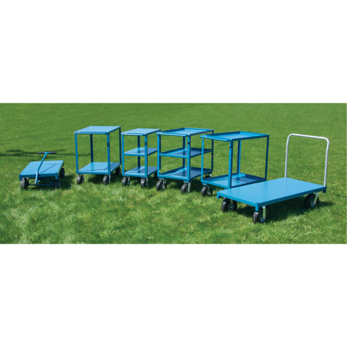  Chariot &agrave; tablettes pour l'ext&eacute;rieur, 3 Tiers, 18" la x 39" h x 33" p, Capacit&eacute; 1200 lb Brunswick Fyr & Safety