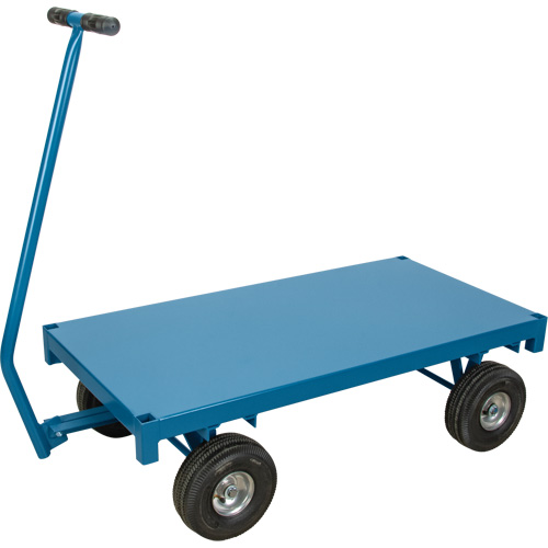 Outdoor Platform Wagon Truck, 36" W x 72" L, 1000 lbs. Capacity Brunswick Fyr & Safety