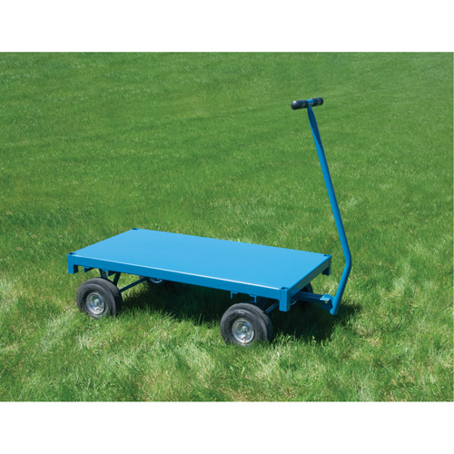 Outdoor Platform Wagon Truck, 36" W x 72" L, 1000 lbs. Capacity Brunswick Fyr & Safety