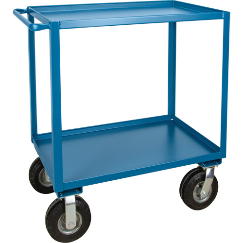  Chariot &agrave; tablettes pour l'ext&eacute;rieur, 2 Tiers, 24" la x 39" h x 51" p, Capacit&eacute; 1200 lb Brunswick Fyr & Safety