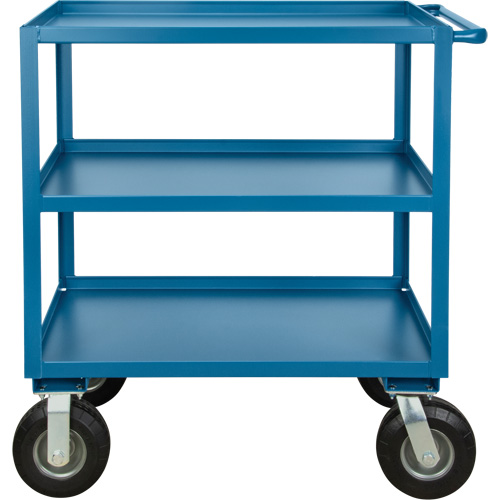  Chariot &agrave; tablettes pour l'ext&eacute;rieur, 3 Tiers, 18" la x 39" h x 33" p, Capacit&eacute; 1200 lb Brunswick Fyr & Safety
