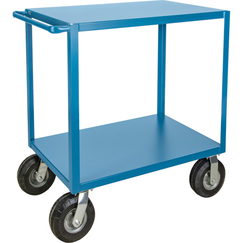  Chariot &agrave; tablettes pour l'ext&eacute;rieur, 2 Tiers, 24" la x 39" h x 51" p, Capacit&eacute; 1200 lb Brunswick Fyr & Safety