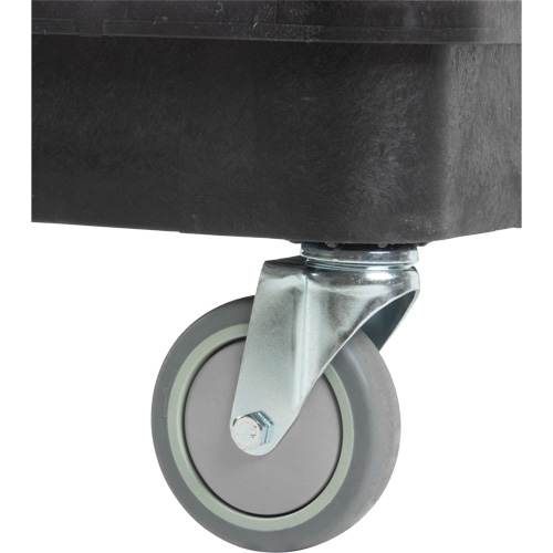 Chariot utilitaire avec tablette &agrave; bordure profonde, 3 tiers, 19" x 39-1/2" x 28-1/4", Capacit&eacute; 330 lb Brunswick Fyr & Safety