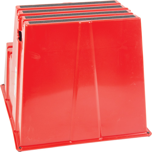 Industrial Step Stool, 2 Steps, 26" x 22-7/16" x 19-11/16" High Brunswick Fyr & Safety