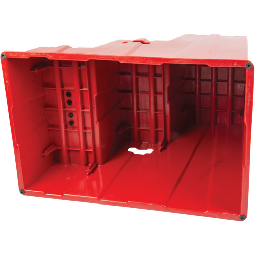 Escabeau industriel, 3 marches, 34-13/16" x 22-7/16" x Hauteur 28-1/2" Brunswick Fyr & Safety